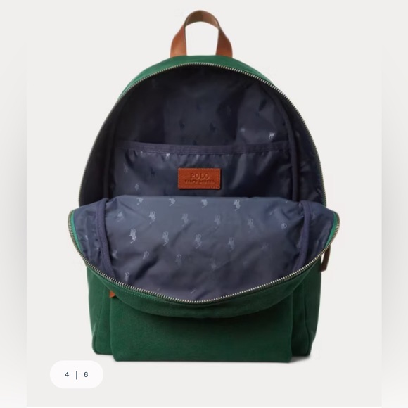 Green Backpack — Polo Bear By Ralph Lauren - Picture 2 of 16
